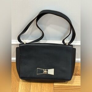 Kate Spade Black Handbag with Bow
Clasp